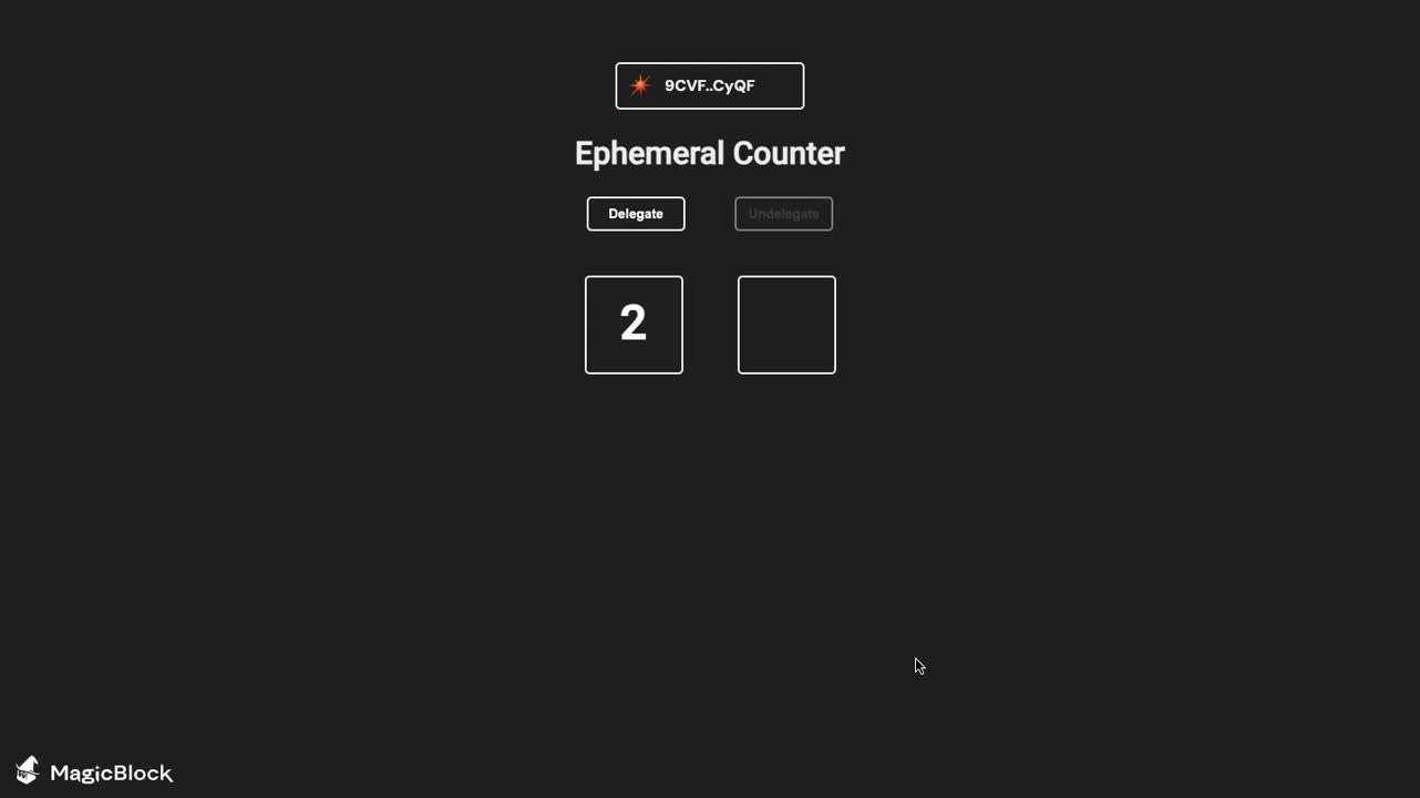 MagicBlock state synchronization