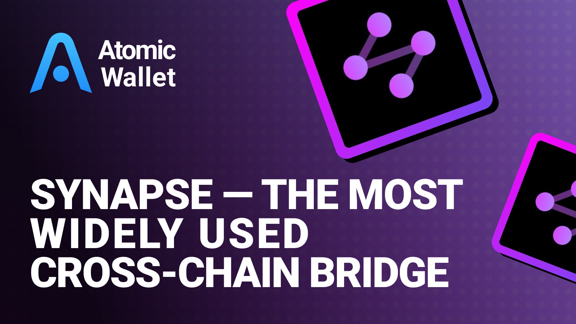 Synapse Protocol cross-chain bridge interface